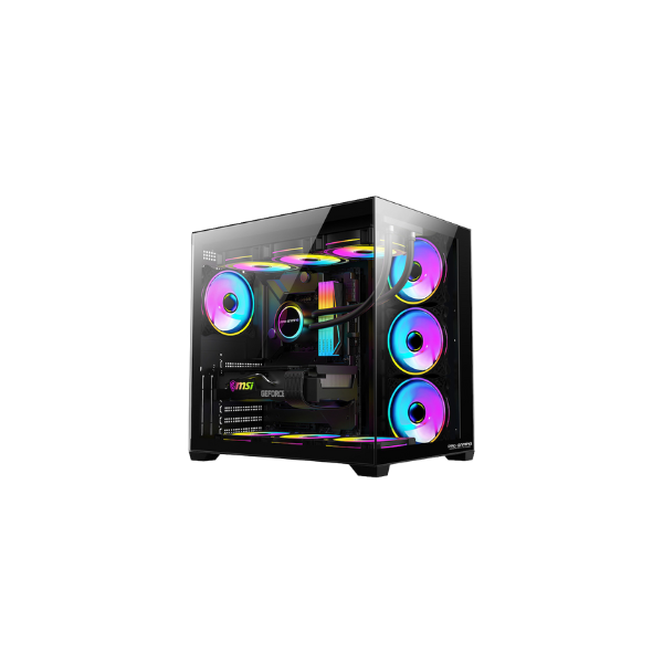 Carcase PC cu iluminare RGB și design modern – EpicOutlet.ro
