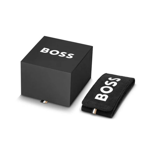 Ceas BOSS Contender 1514125 Bărbați, Negru, 44 mm