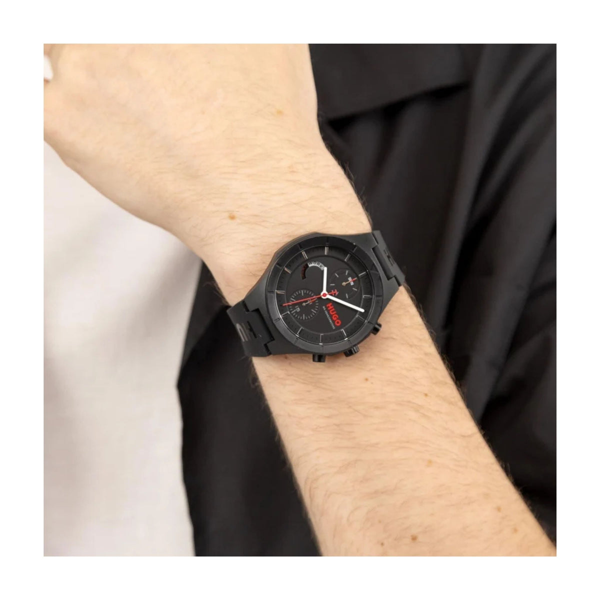 Ceas Bărbătesc HUGO BOSS 1530402, Negru, 44 mm