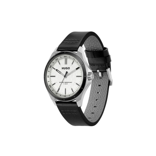 Ceas Bărbați HUGO Complete 1530325, Argintiu-Negru